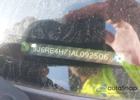 2010 Honda Cr-V Exl из США, поврежденный, VIN 5J6RE4H71AL092506